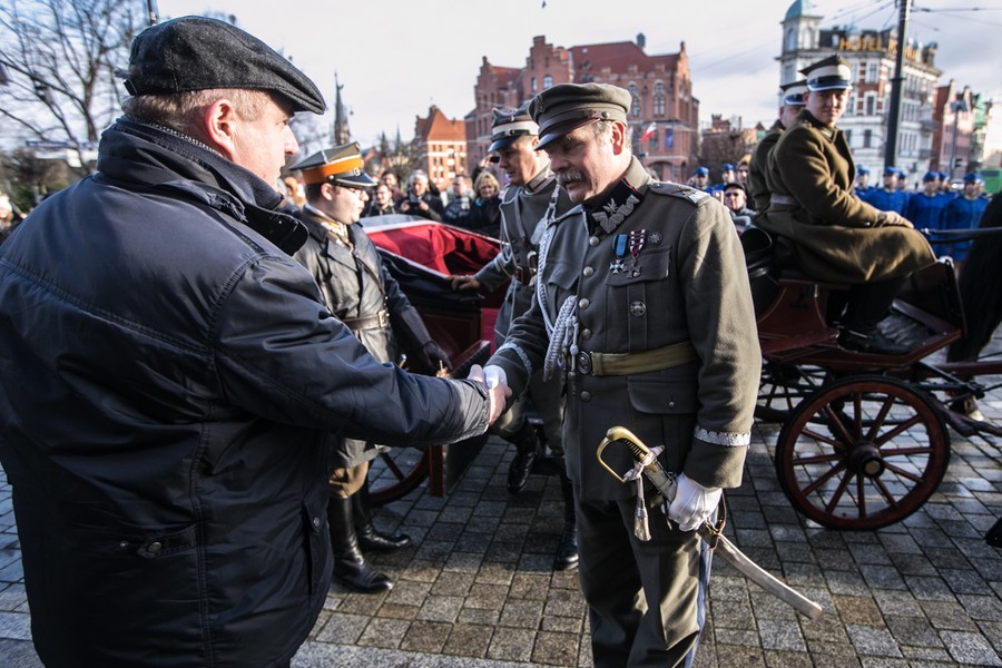 04.12.2017, Inauguracja 100-lecia Niepodległej w przeddzień 150. urodzin marszałka Józefa Piłsudskiego, fot. Andrzej Goiński