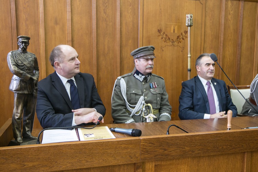 04.12.2017, Inauguracja 100-lecia Niepodległej w przeddzień 150. urodzin marszałka Józefa Piłsudskiego, fot. Andrzej Goiński