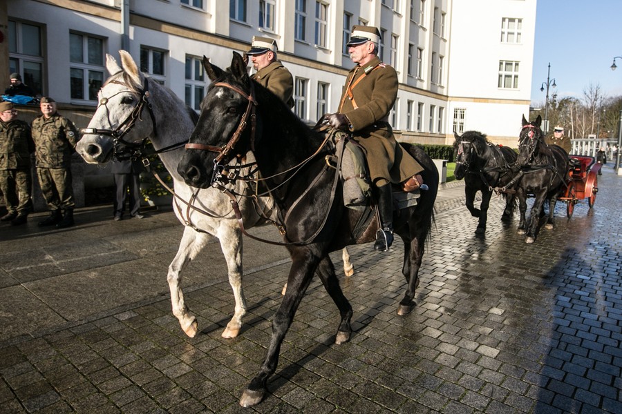 04.12.2017, Inauguracja 100-lecia Niepodległej w przeddzień 150. urodzin marszałka Józefa Piłsudskiego, fot. Andrzej Goiński