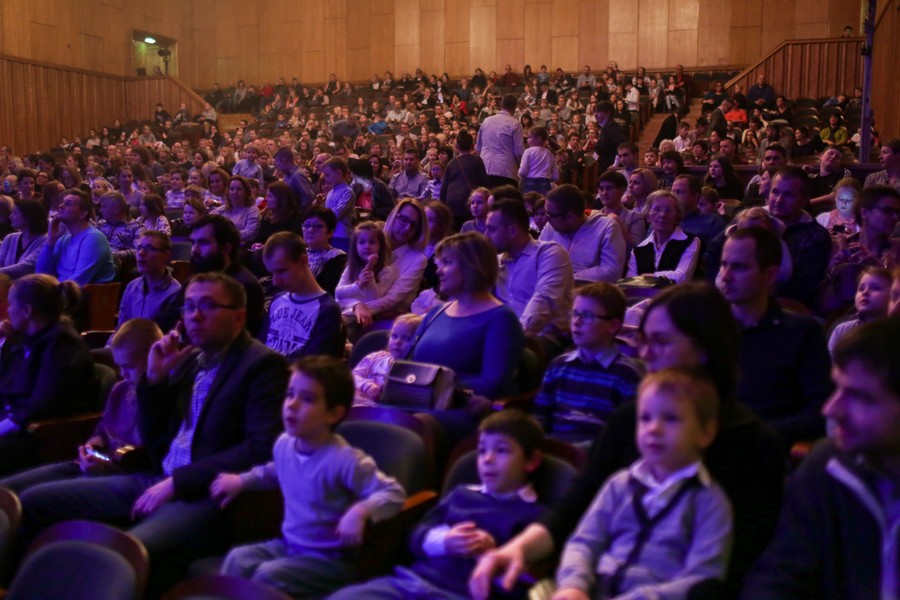 05.12.2017, Spektakl „Jacek i Placek na tropie Księżyca w Filharmonii Pomorskiej w Bydgoszczy, fot. Filip Kowalkowski