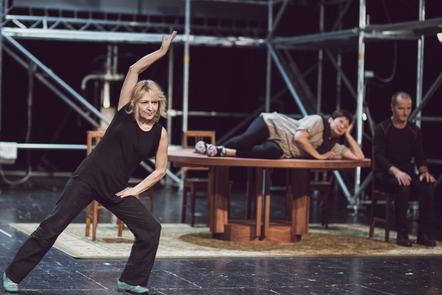 05.12.2017, Próba spektaklu „Tango” w Teatrze im. Wiliama Horzycy w Toruniu, fot. Andrzej Goiński