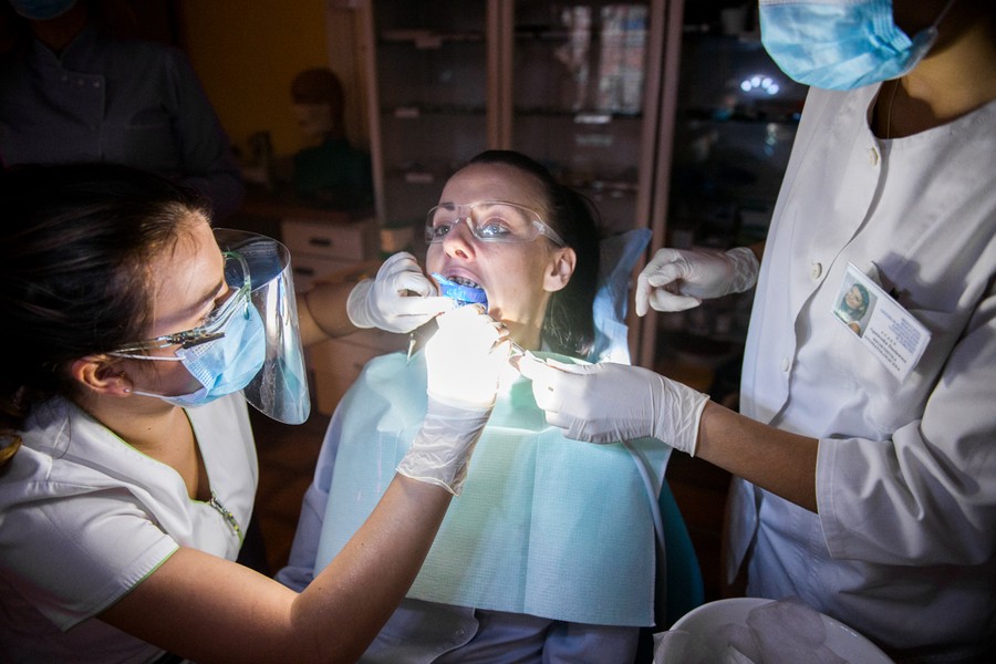 06.12.2017, Akcja „Mikołajki w Medyku” w Medyczno-Społecznym Centrum Kształcenia Zawodowego i Ustawicznego w Toruniu, fot. Łukasz Piecyk
