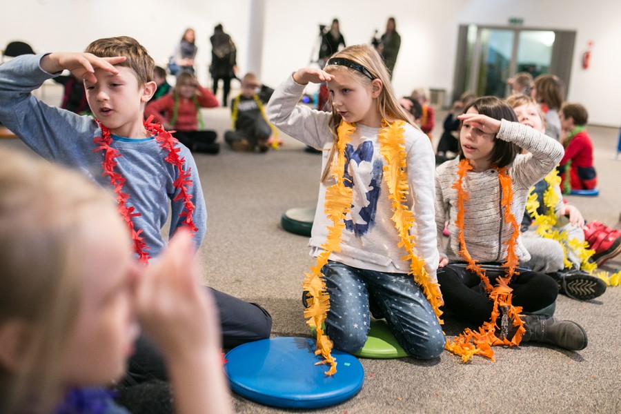 06.12.2017, Mikołajkowe spotkanie dla najmłodszych w Muzeum Etnograficznym w Toruniu, fot. Andrzej Goiński