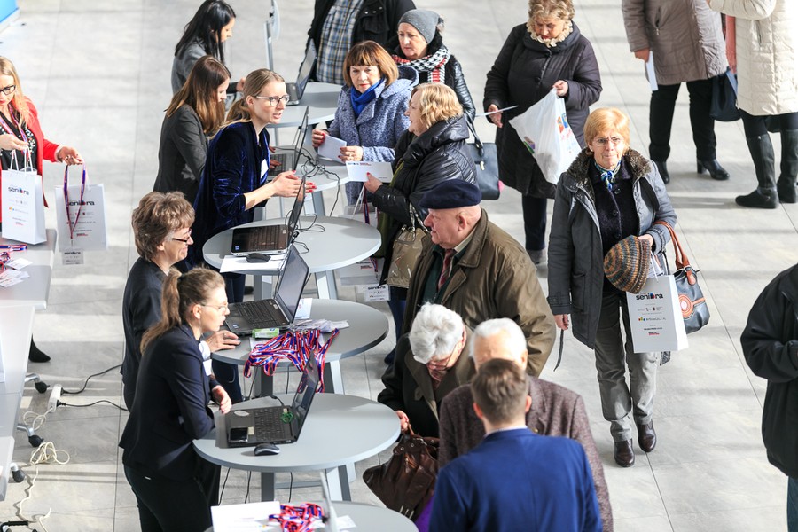 06.03.2018 – I Forum Seniora w Centrum Targowo-Wystawienniczym w Bydgoszczy, fot. Filip Kowalkowski