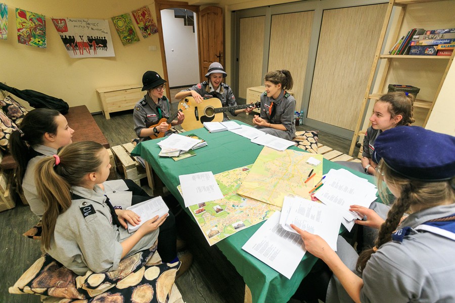 06.03.2018 – Oddanie do użytku schroniska młodzieżowego przy harcówce Związku Harcerstwa Rzeczypospolitej w Bydgoszczy, fot. Filip Kowalkowski