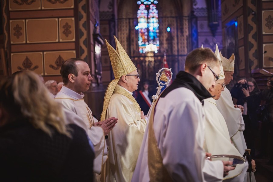 07.04.2018 Obchody jubileuszu biskupa Wiesława Meringa we Włocławku, fot. Patryk Koszela dla kurii diecezji włocławskiej