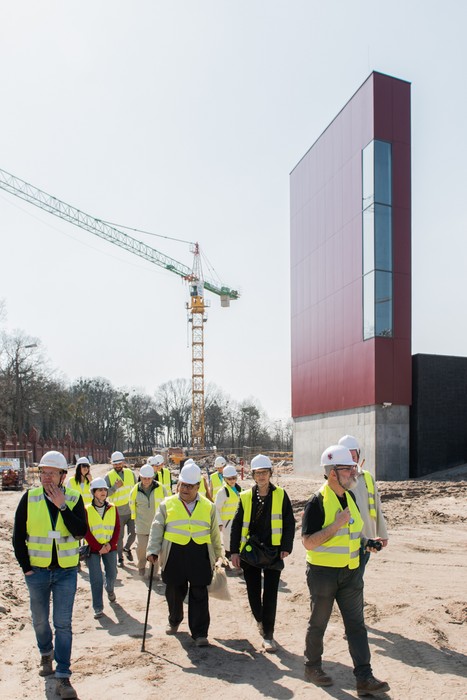 08.04.2018 Dni otwarte budowy Wojewódzkiego Szpitala Zespolonego w Toruniu, fot. Łukasz Piecyk