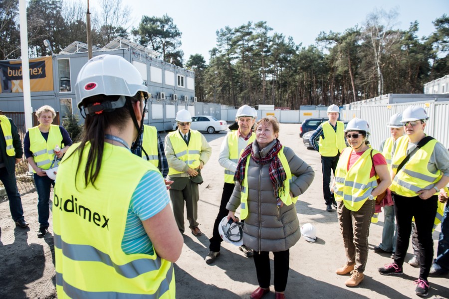 08.04.2018 Dni otwarte budowy Wojewódzkiego Szpitala Zespolonego w Toruniu, fot. Łukasz Piecyk