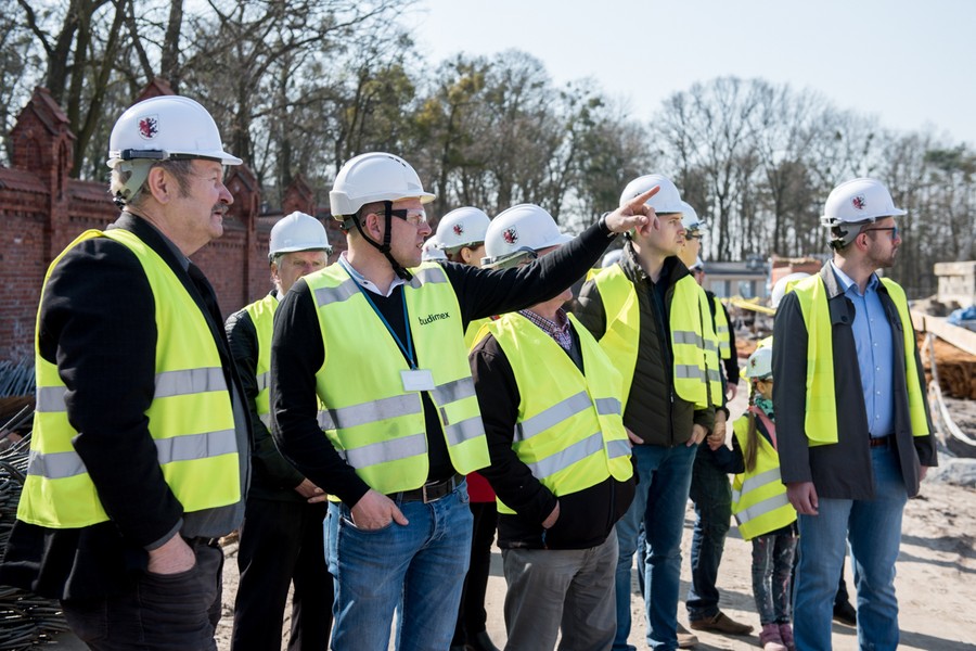 08.04.2018 Dni otwarte budowy Wojewódzkiego Szpitala Zespolonego w Toruniu, fot. Łukasz Piecyk