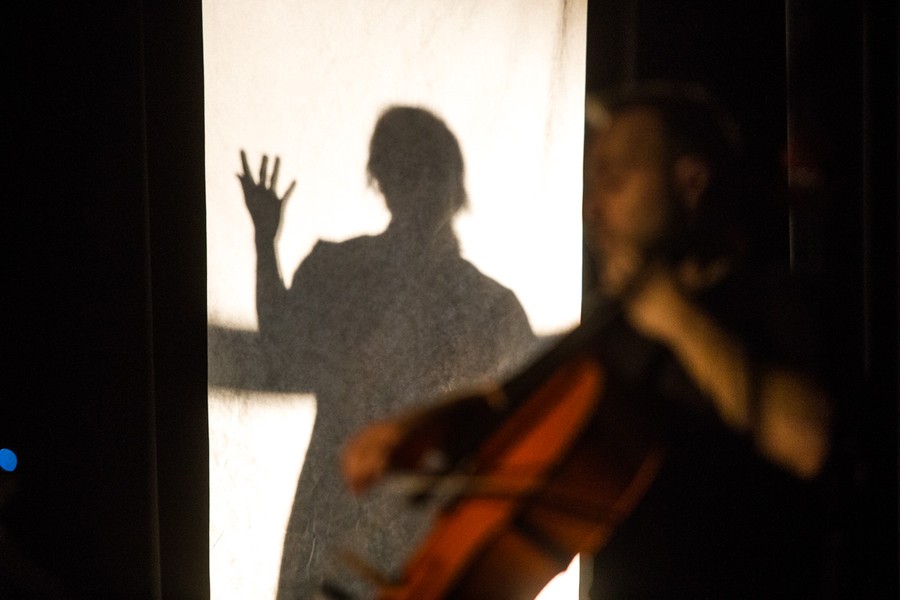 10.04.2018 Próba spektaklu „Milczenie Syren” - spotkania teatralne „Klamra 2018”, fot. Szymon Zdziebło/tarantoga.pl