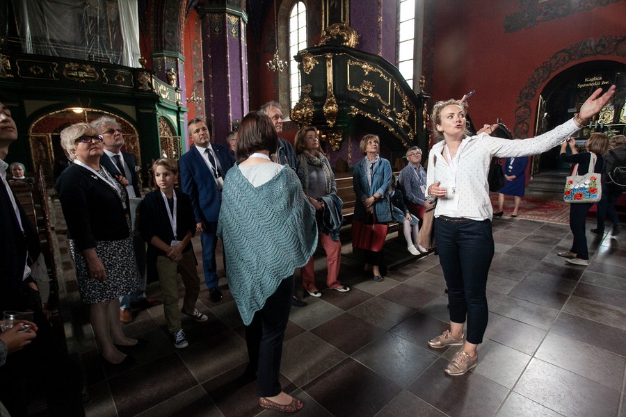 Wizyta akredytowanych w Polsce przedstawicieli misji dyplomatycznych w Bydgoszczy, fot. Filip Kowalkowski