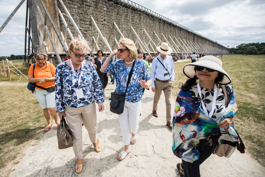 Wizyta akredytowanych w Polsce przedstawicieli misji dyplomatycznych w Ciechocinku i Kłóbce, fot. Andrzej Goiński