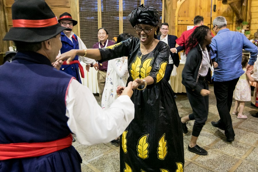 Wizyta akredytowanych w Polsce przedstawicieli misji dyplomatycznych w Ciechocinku i Kłóbce, fot. Andrzej Goiński