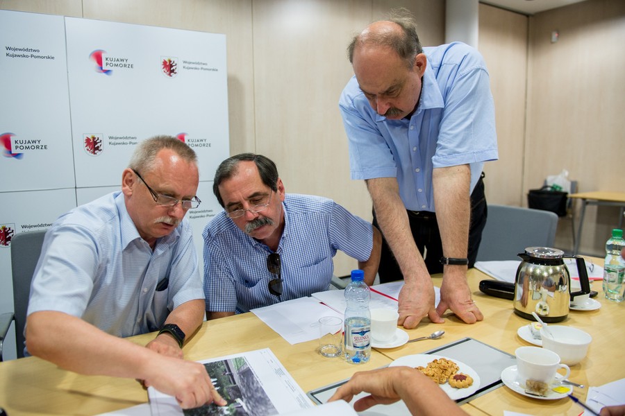 Spotkanie w sprawie inskrypcji na Pomniku Zbrodni Pomorskiej, fot. Łukasz Piecyk