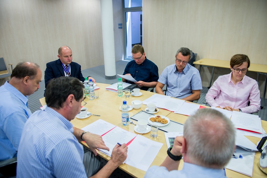 Spotkanie w sprawie inskrypcji na Pomniku Zbrodni Pomorskiej, fot. Łukasz Piecyk