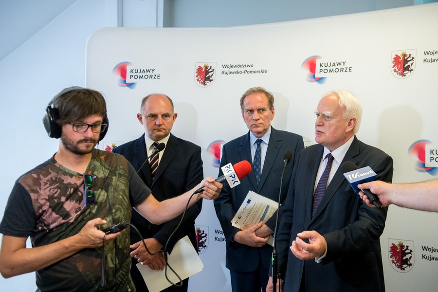 Konferencja na temat roli i znaczenia Wisły dla województwa kujawsko-pomorskiego, fot. Łukasz Piecyk