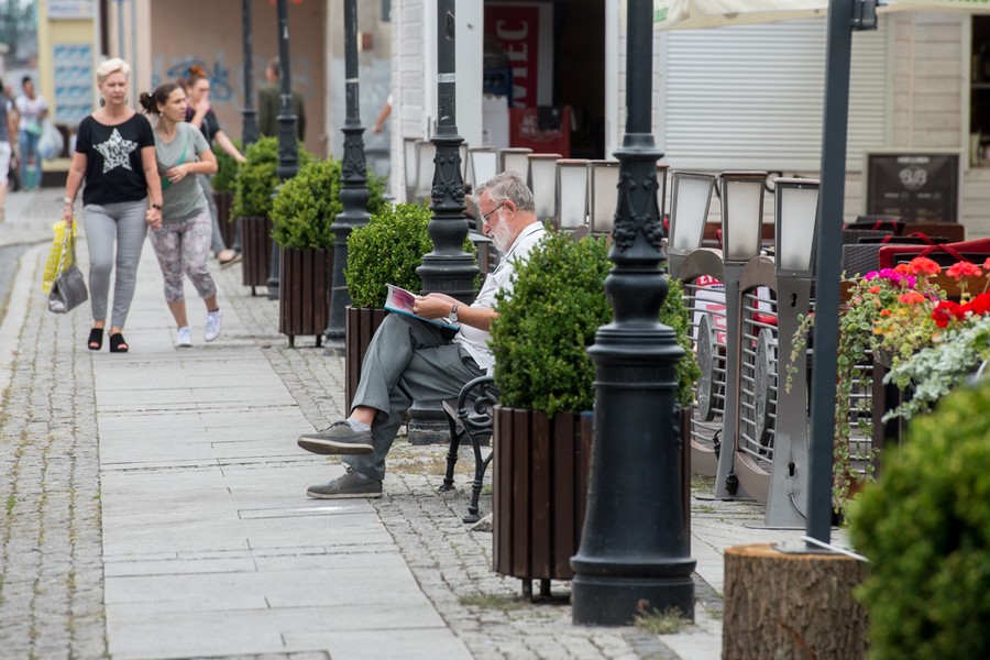 Rynek w Inowrocławiu, fot. Łukasz Piecyk