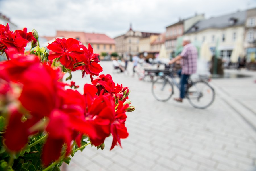 Rynek w Inowrocławiu, fot. Łukasz Piecyk