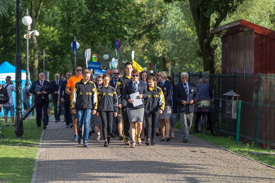 Otwarcie XXIV Olimpiady Młodzieży w Wioślarstwie w Kruszwicy, fot. Szymon Zdziebło/tarantoga.pl