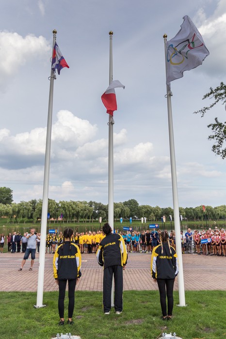 Otwarcie XXIV Olimpiady Młodzieży w Wioślarstwie w Kruszwicy, fot. Szymon Zdziebło/tarantoga.pl