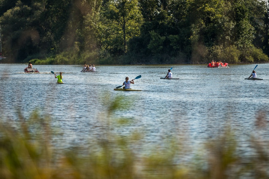 Otwarcie XXIV Olimpiady Młodzieży w Wioślarstwie w Kruszwicy, fot. Szymon Zdziebło/tarantoga.pl