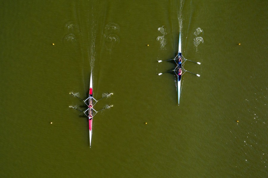 Otwarcie XXIV Olimpiady Młodzieży w Wioślarstwie w Kruszwicy, fot. Szymon Zdziebło/tarantoga.pl
