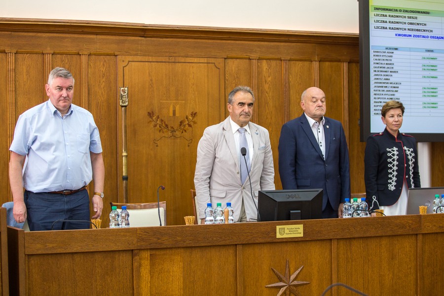 Sesja sejmiku województwa, fot. Szymon Zdziebło/tarantoga.pl