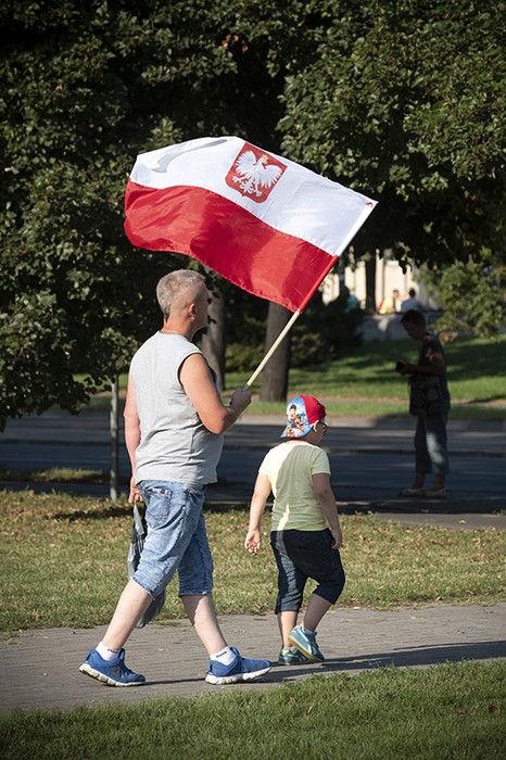 Toruńskie obchody 74. rocznicy wybuchu Powstania Warszawskiego fot. Wojtek Szabelski, UMT