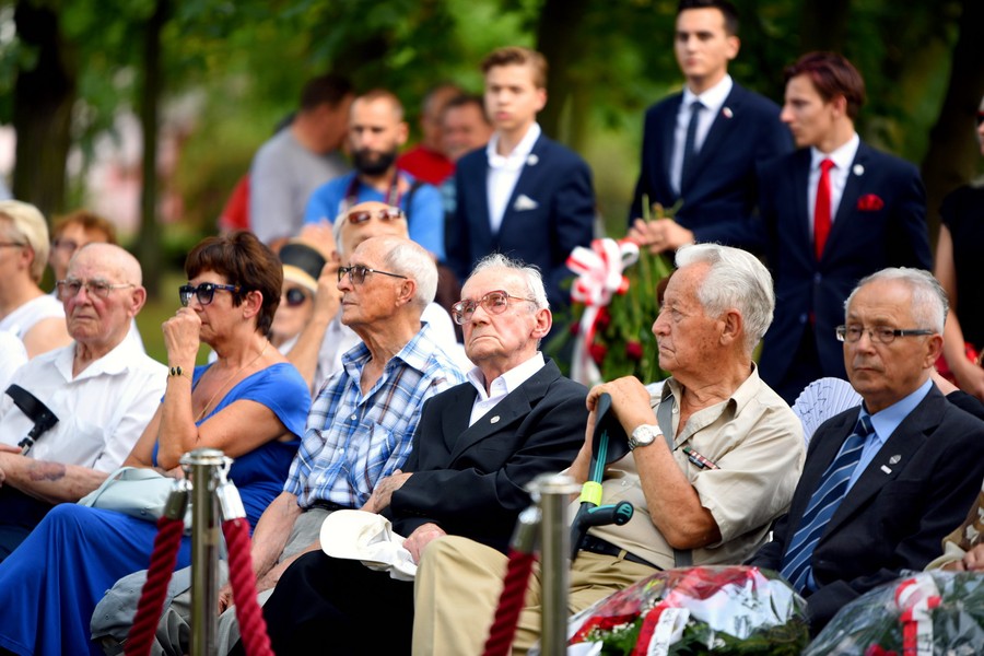 Bydgoskie obchody 74. rocznicy wybuchu Powstania Warszawskiego fot. Urząd Miasta Bydgoszczy