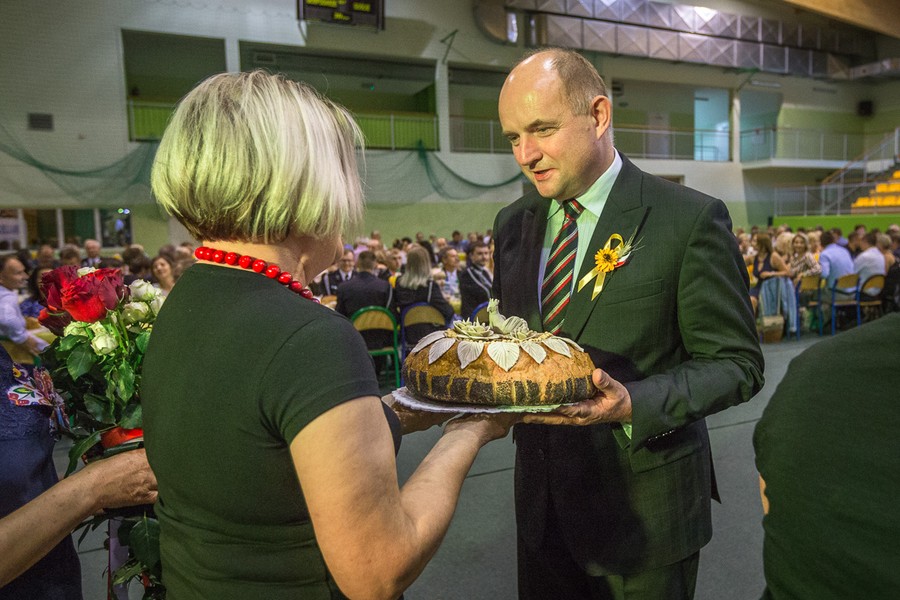 Dożynki gminne w Grębocinie, 25 sierpnia 2018 r., fot. Szymon Ździebło www.tarantoga.pl