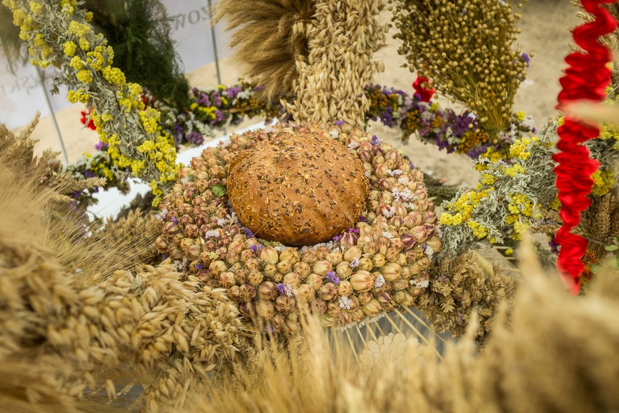 Dożynki gminne w Wielkich Łunawach, 25 sierpnia 2018 r., fot. Szymon Ździebło www.tarantoga.pl
