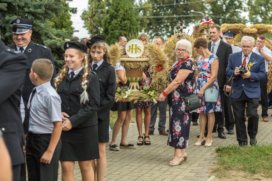 Dożynki gminne w Wielkich Łunawach, 25 sierpnia 2018 r., fot. Szymon Ździebło www.tarantoga.pl