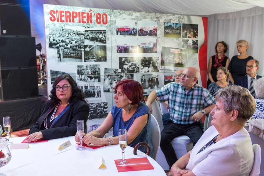 Obchody 38. rocznicy podpisania Porozumień Sierpniowych w Przysieku, 24 sierpnia 2018 r., fot. Szymon Ździebło www.tarantoga.pl