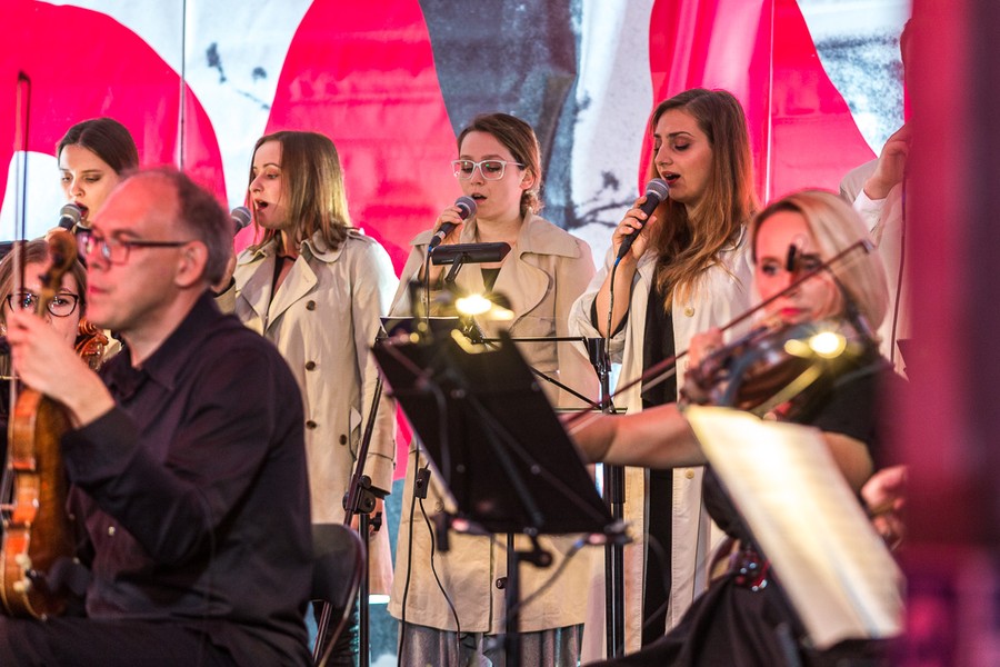 Obchody 38. rocznicy podpisania Porozumień Sierpniowych w Przysieku, 24 sierpnia 2018 r., fot. Szymon Ździebło www.tarantoga.pl