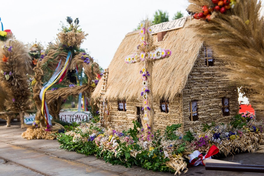 Dożynki Gminy Zławieś Wielka w Złejwsi Małej, fot. Łukasz Piecyk