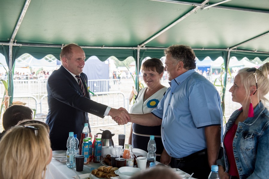 Dożynki Gminy Zławieś Wielka w Złejwsi Małej, fot. Łukasz Piecyk