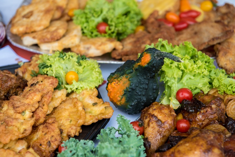 Dożynki Gminy Zławieś Wielka w Złejwsi Małej, fot. Łukasz Piecyk