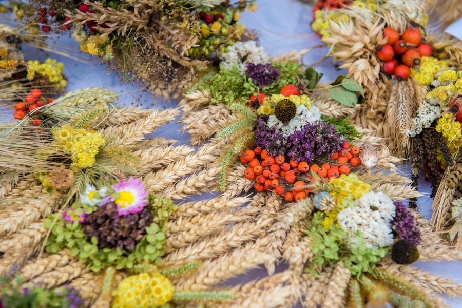 Dożynki Gminy Zławieś Wielka w Złejwsi Małej, fot. Łukasz Piecyk