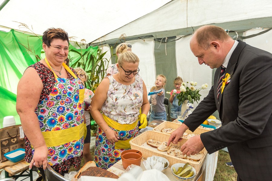 Dożynki gminne w Łubiance, fot. Szymon Ździebło www.tarantoga.pl