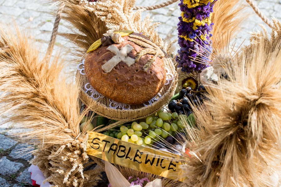 Dożynki gminne w Unisławiu, fot. Łukasz Piecyk