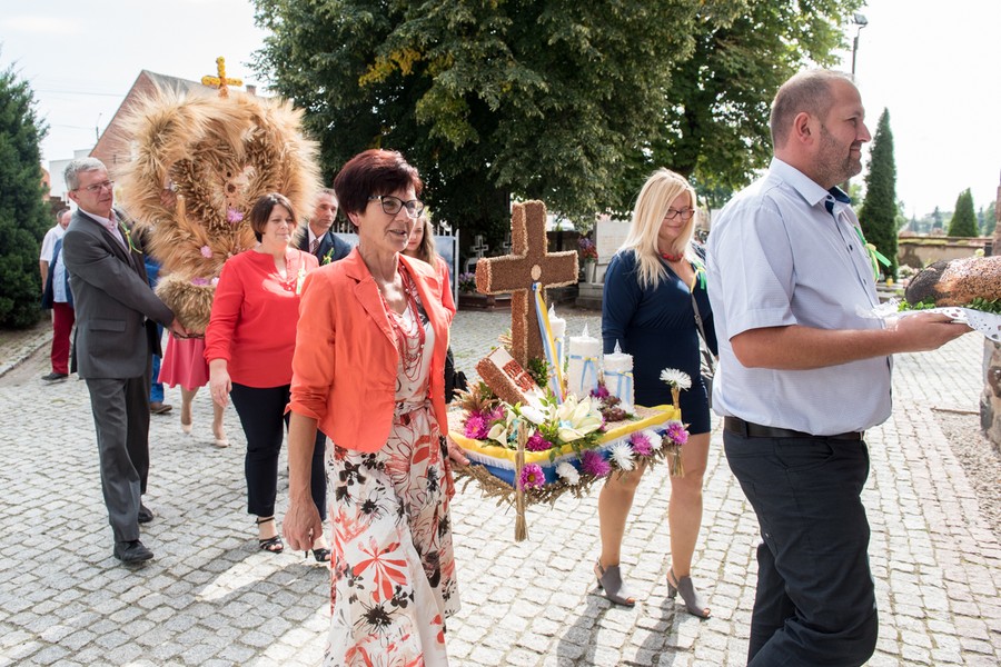 Dożynki gminne w Unisławiu, fot. Łukasz Piecyk