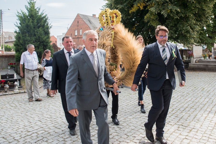 Dożynki gminne w Unisławiu, fot. Łukasz Piecyk