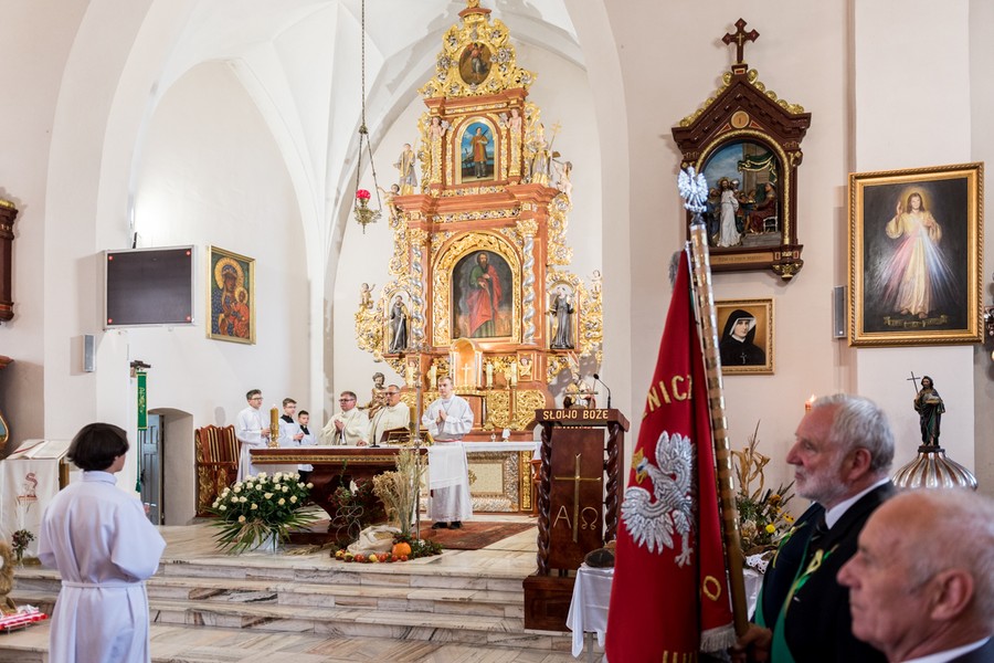 Dożynki gminne w Unisławiu, fot. Łukasz Piecyk
