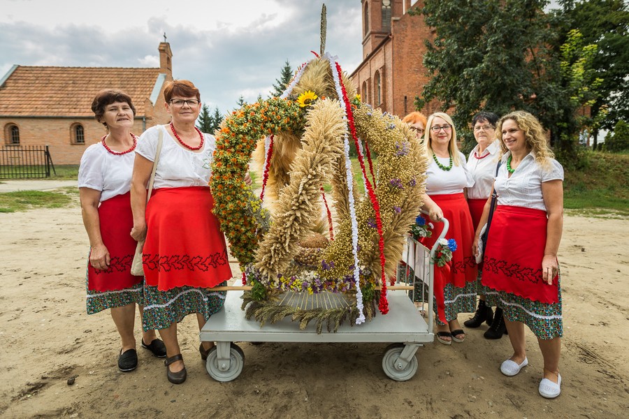 Dożynki powiatu chełmińskiego w Wielkich Łunawach, fot. Szymon Ździebło www.tarantoga.pl