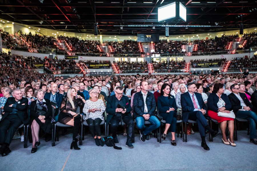 W Arenie Toruń zabrzmiały „Nieszpory Ludźmierskie”, fot. Andrzej Goiński