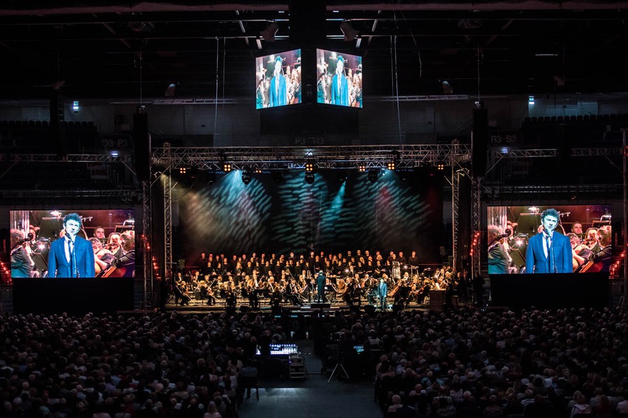 W Arenie Toruń zabrzmiały „Nieszpory Ludźmierskie”, fot. Andrzej Goiński