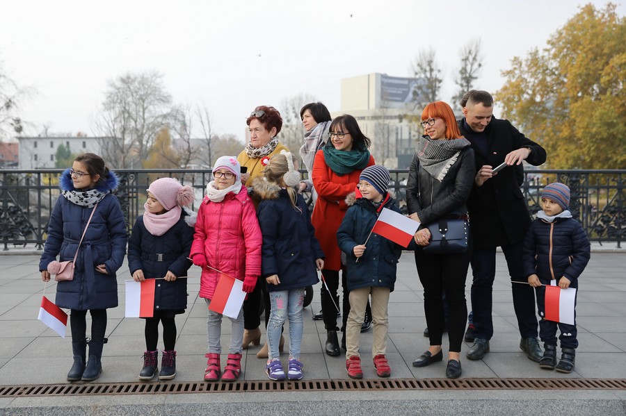 Obchody Narodowego Święta Niepodległości w Bydgoszczy, fot. Roman Bosiacki