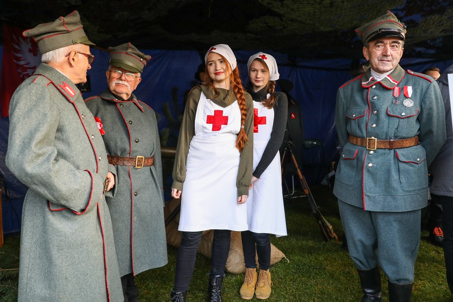 Obchody Narodowego Święta Niepodległości w Bydgoszczy, fot. Roman Bosiacki