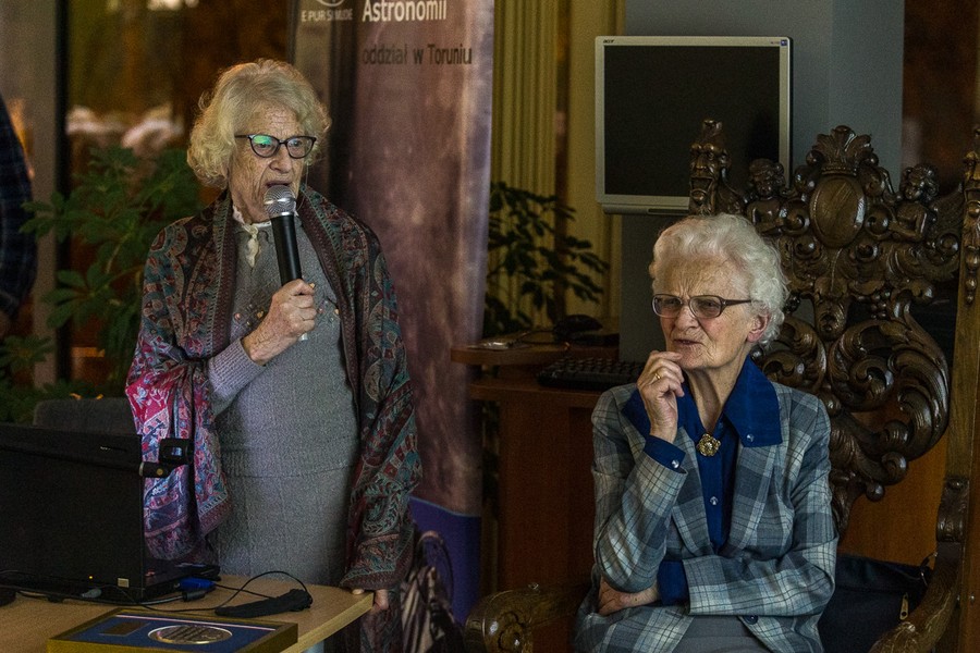 Medal Unitas Durat dla Cecylii Iwaniszewskiej, fot. Szymon Zdziełbo/Tarantoga.pl