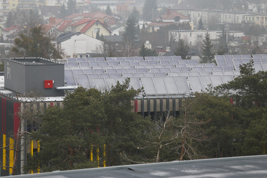 Budowany nowy kompleks Wojewódzkiego Szpitala Zespolonego w Toruniu, fot. Mikołaj Kuras.